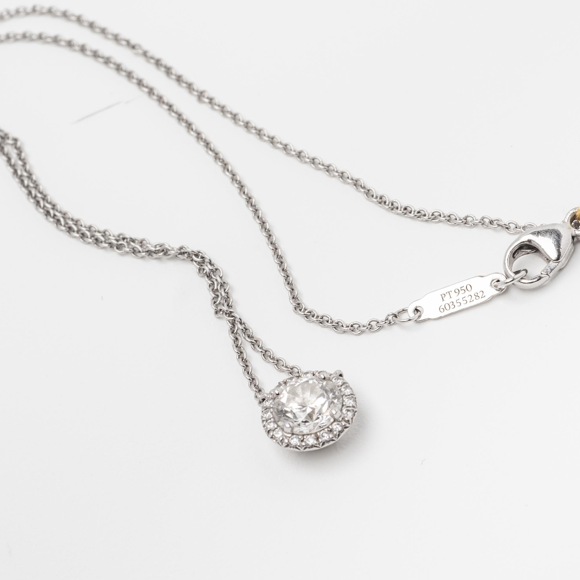 Tiffany and Co. Diamond Pendant Necklace For Sale at 1stDibs | tiffany ...
