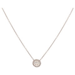 Tiffany & Co. Diamond Pendant Necklace