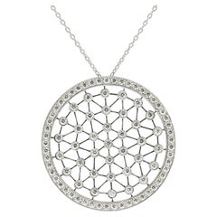 Used Tiffany & Co. Diamond Pendant Necklace