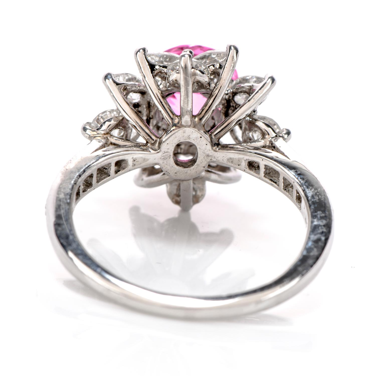 pink sapphire ring tiffany