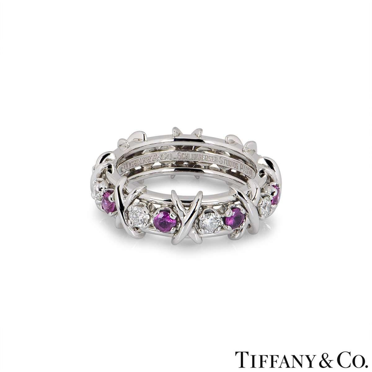 pink sapphire ring tiffany