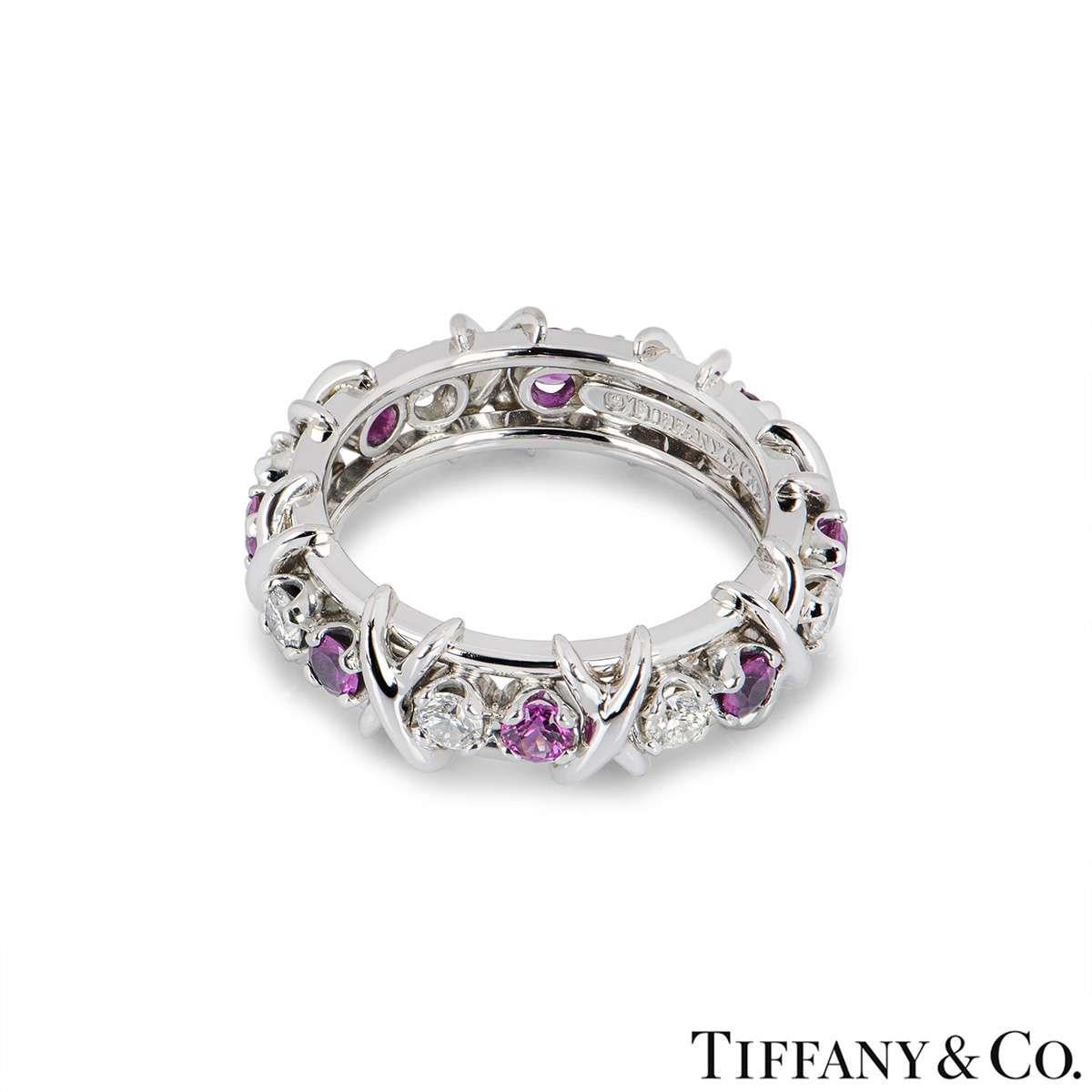 pink sapphire engagement rings tiffany