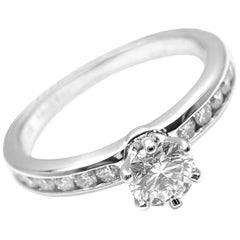 Tiffany & Co. Diamond Platinum Engagement Ring