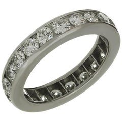 Tiffany & Co. Diamant-Platin-Eternity-Ring 6