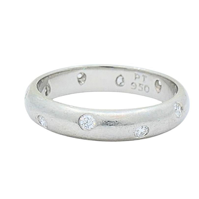 Tiffany & Co. Anillo de Platino con Diamantes en venta 2