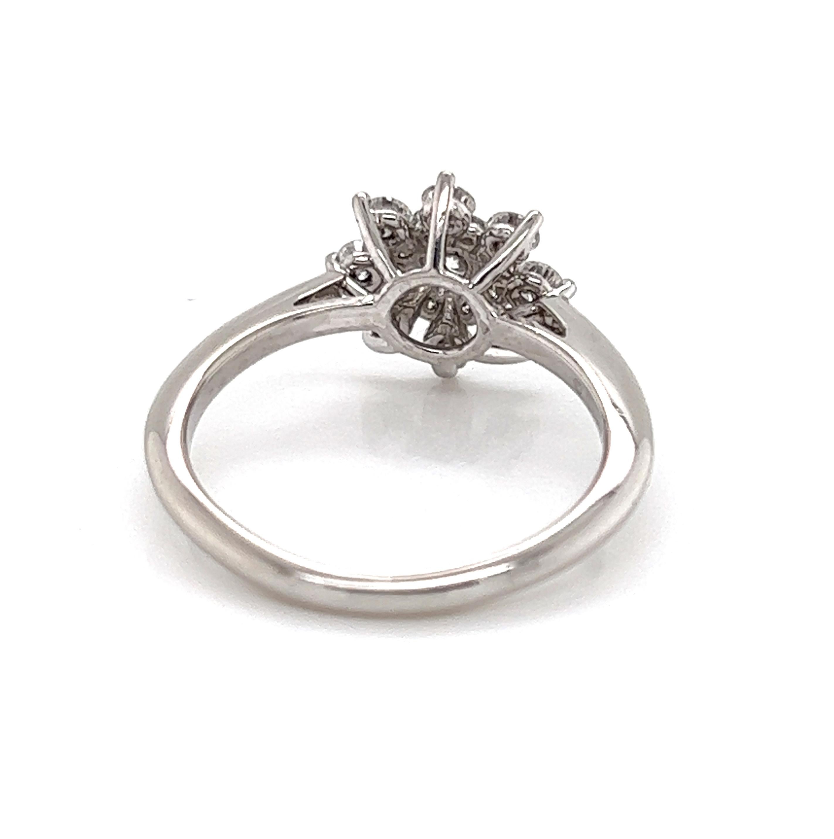 snowflake diamond ring tiffany
