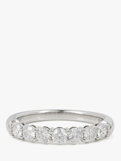 Tiffany & Co. Diamond Platinum Forever Half Diamond Ring