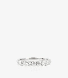 Tiffany & Co. Diamond Platinum Forever Half Diamond Ring