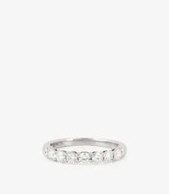 Tiffany & Co. Diamond Platinum Forever Half Diamond Ring