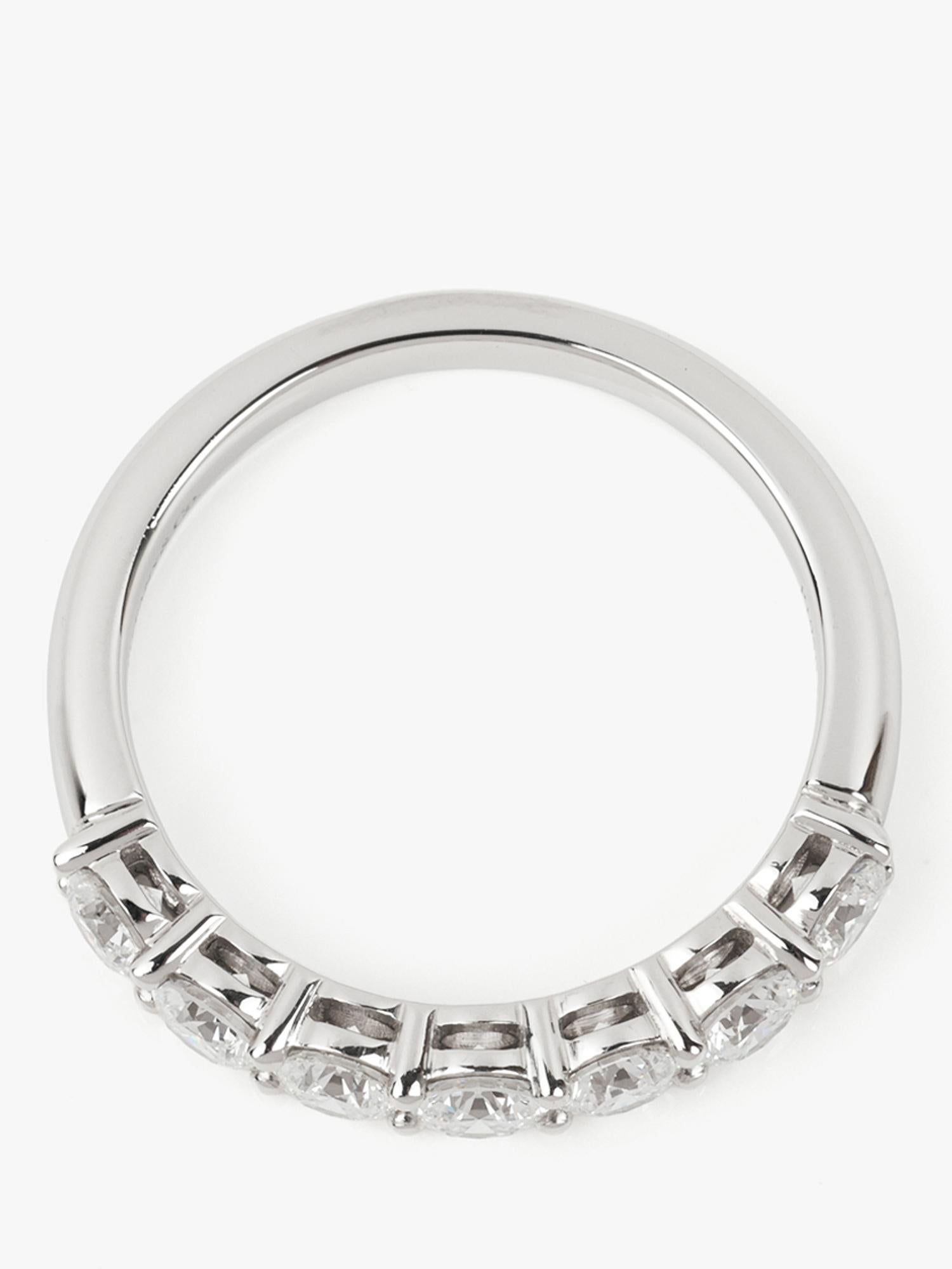 Tiffany & Co. Diamant Platin Forever Halbdiamantring Damen im Angebot