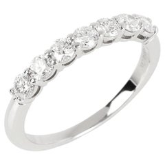 Tiffany & Co. Diamond Platinum Forever Half Diamond Ring