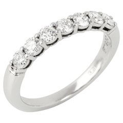 Tiffany & Co. Diamond Platinum Forever Half Diamond Ring
