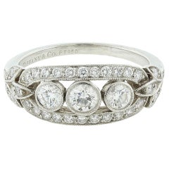 Tiffany & Co. Diamond Platinum Ring