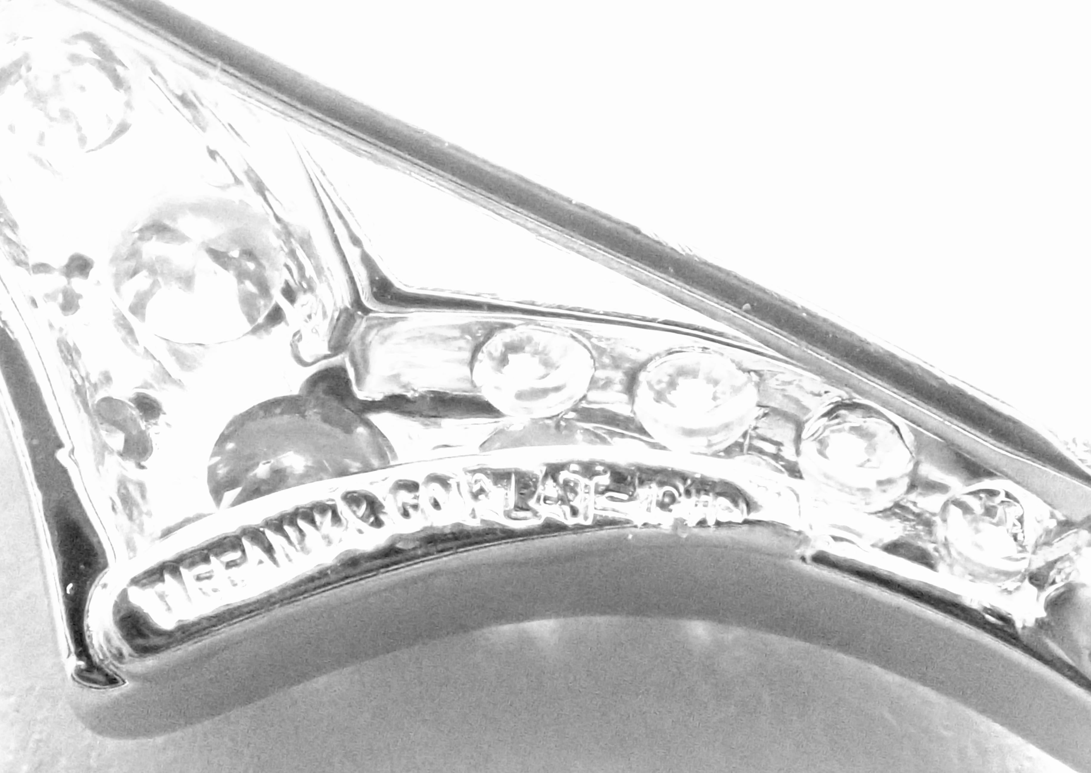 Tiffany & Co. Diamond Platinum Seagull Brooch Pin 2