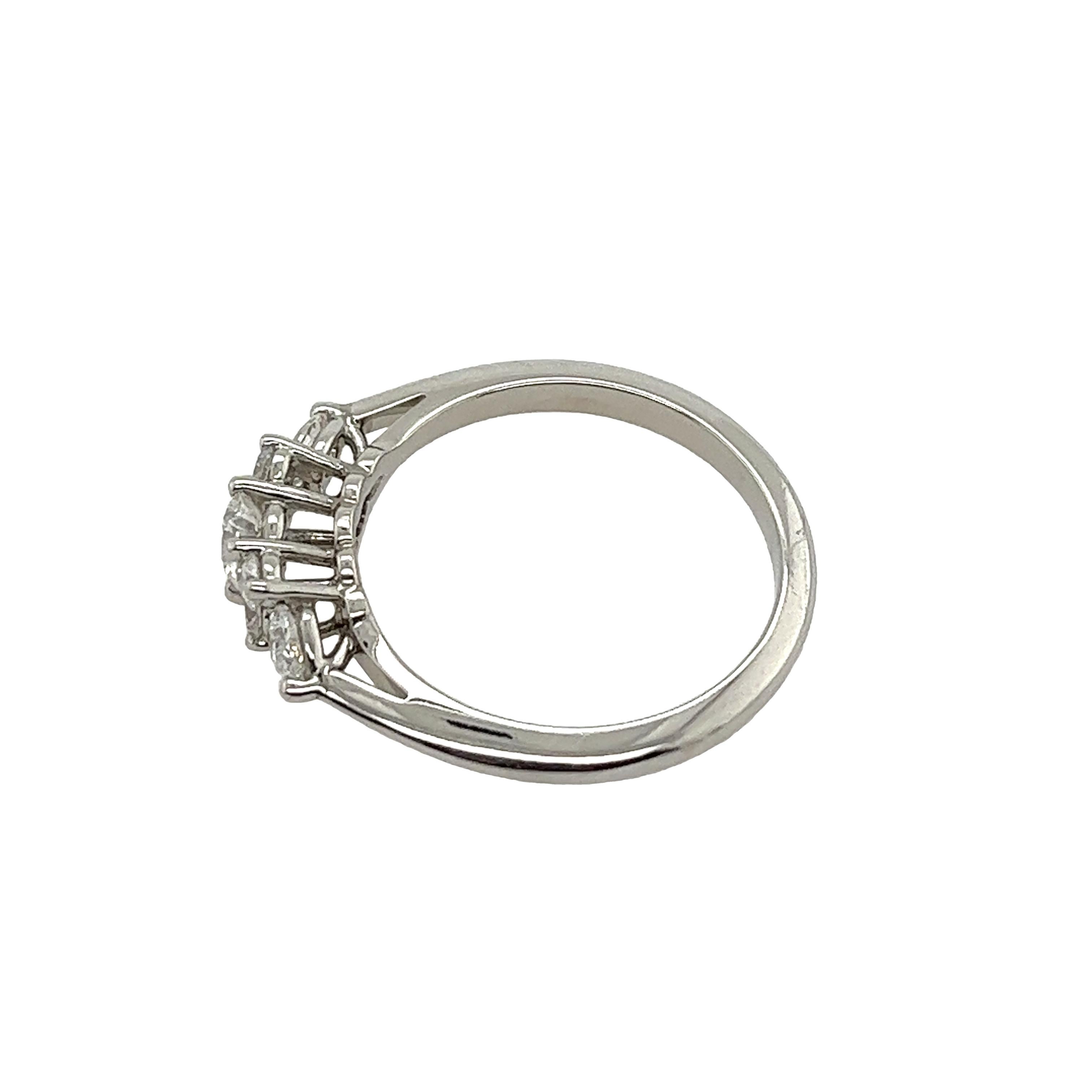 tiffany seven stone ring