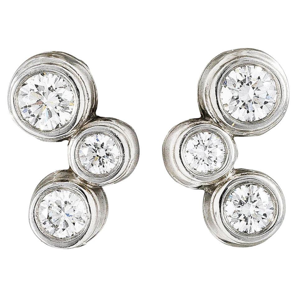 Tiffany & Co. Platinum And Diamond Victoria Stud Earrings Available For  Immediate Sale At Sotheby's