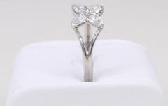 Tiffany & Co. Diamond Platinum Victoria Ring