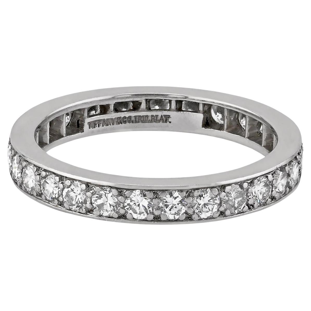 Tiffany & Co. Alianza de Platino con Diamantes