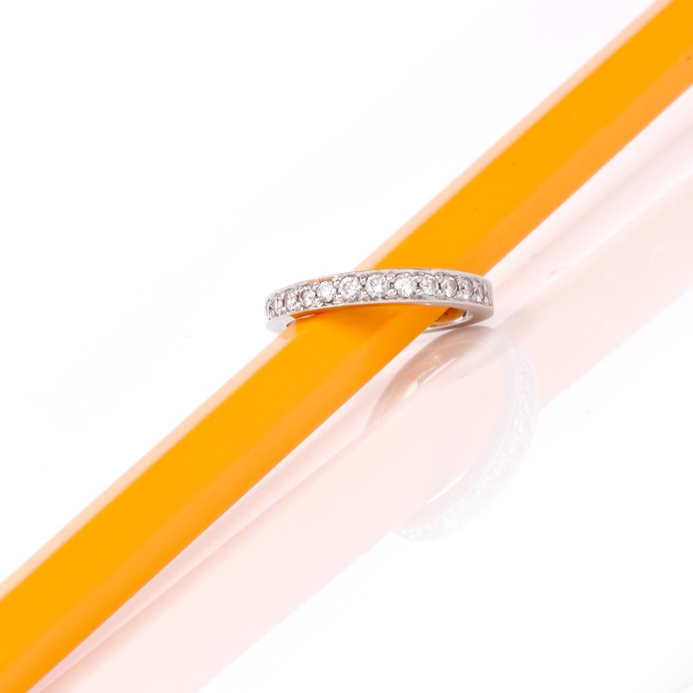 Women's Tiffany & Co. Diamond Platinum Wedding Band Ring