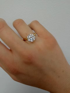 Tiffany & Co. Diamond Ring in 18K Yellow Gold and Platinum