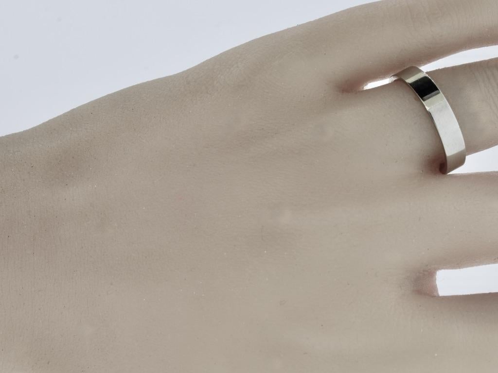 Anillo de diamantes Tiffany & Co Anillo Soleste de platino, bandas Dia a juego y banda para caballero en venta 5