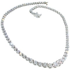 Tiffany & Co.  Diamond Riviere Necklace