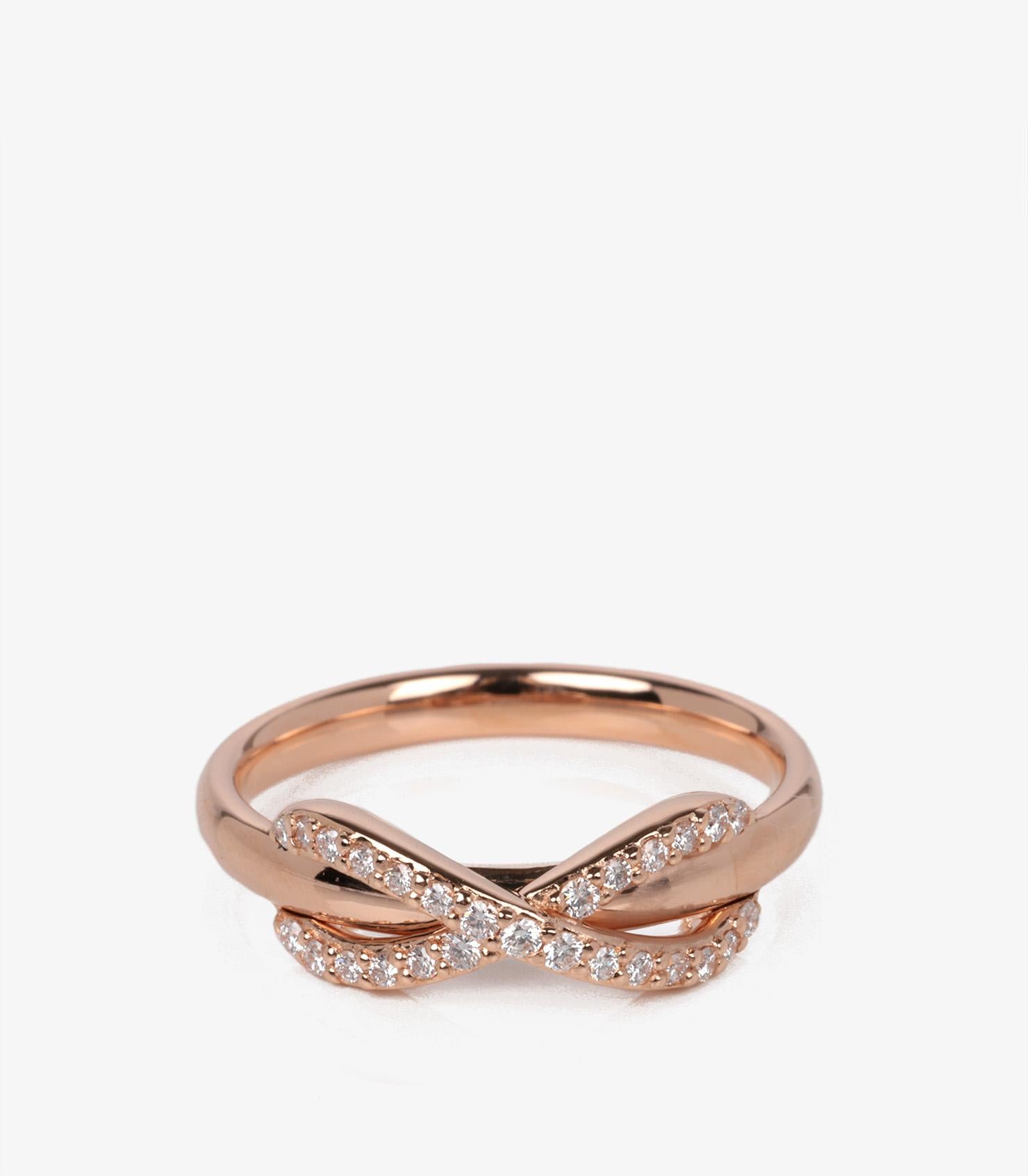 Tiffany & Co. Diamond Set 18ct Rose Gold Infinity Ring

Product Details
Xupes Ref: J1368
Brand: Tiffany & Co.
Model: Infinity Ring
Type: Ring
Material(s): 18ct Rose Gold
Gemstone: Diamond
UK Ring Size: I 1/2
EU Ring Size: 48
US Ring Size: 4