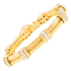 Retro Tiffany & Co. Diamond-Set Atlas Bracelet