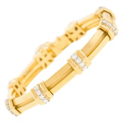 Tiffany & Co. Diamond-Set Atlas Bracelet