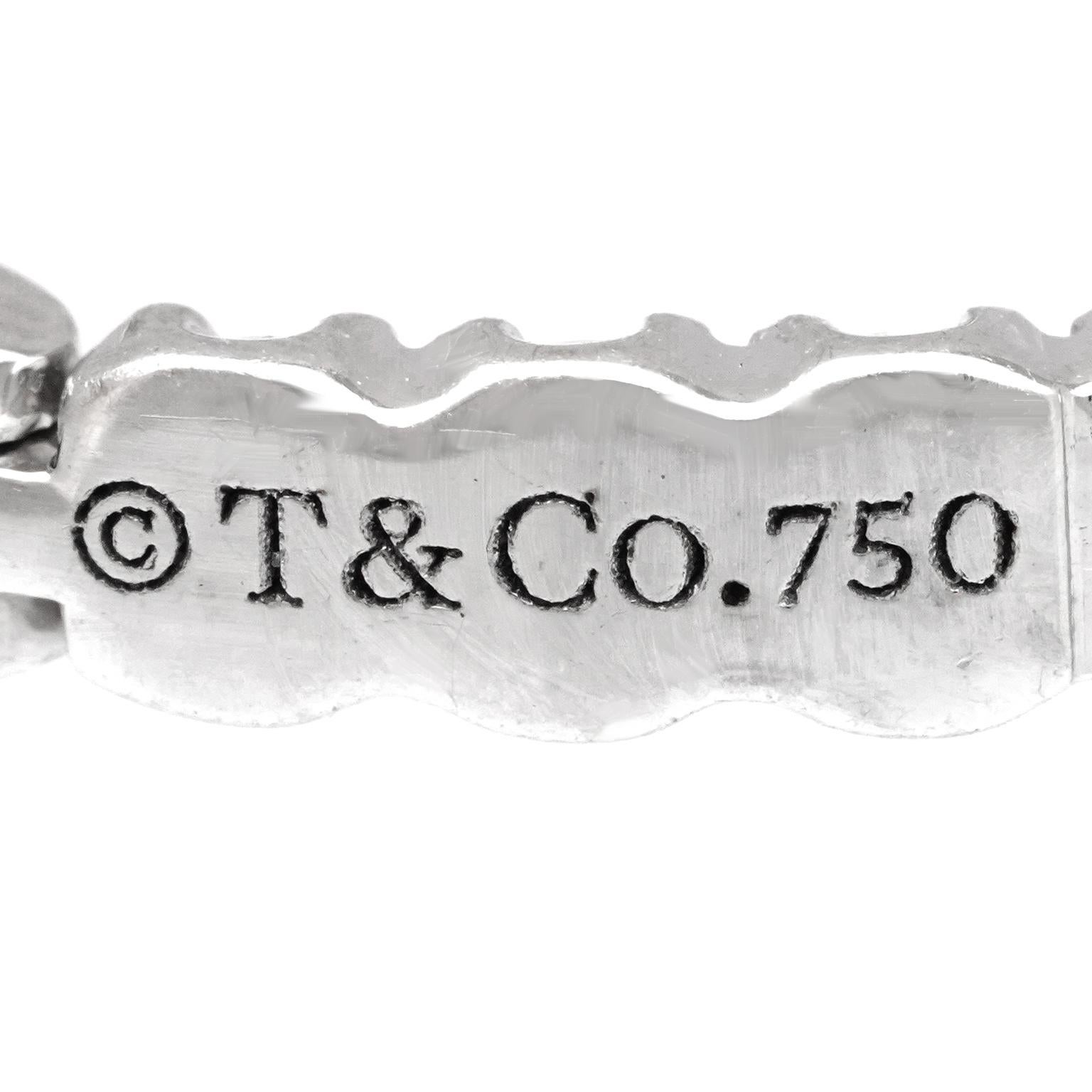 Tiffany & Co. Anneaux sertis de diamants Unisexe en vente