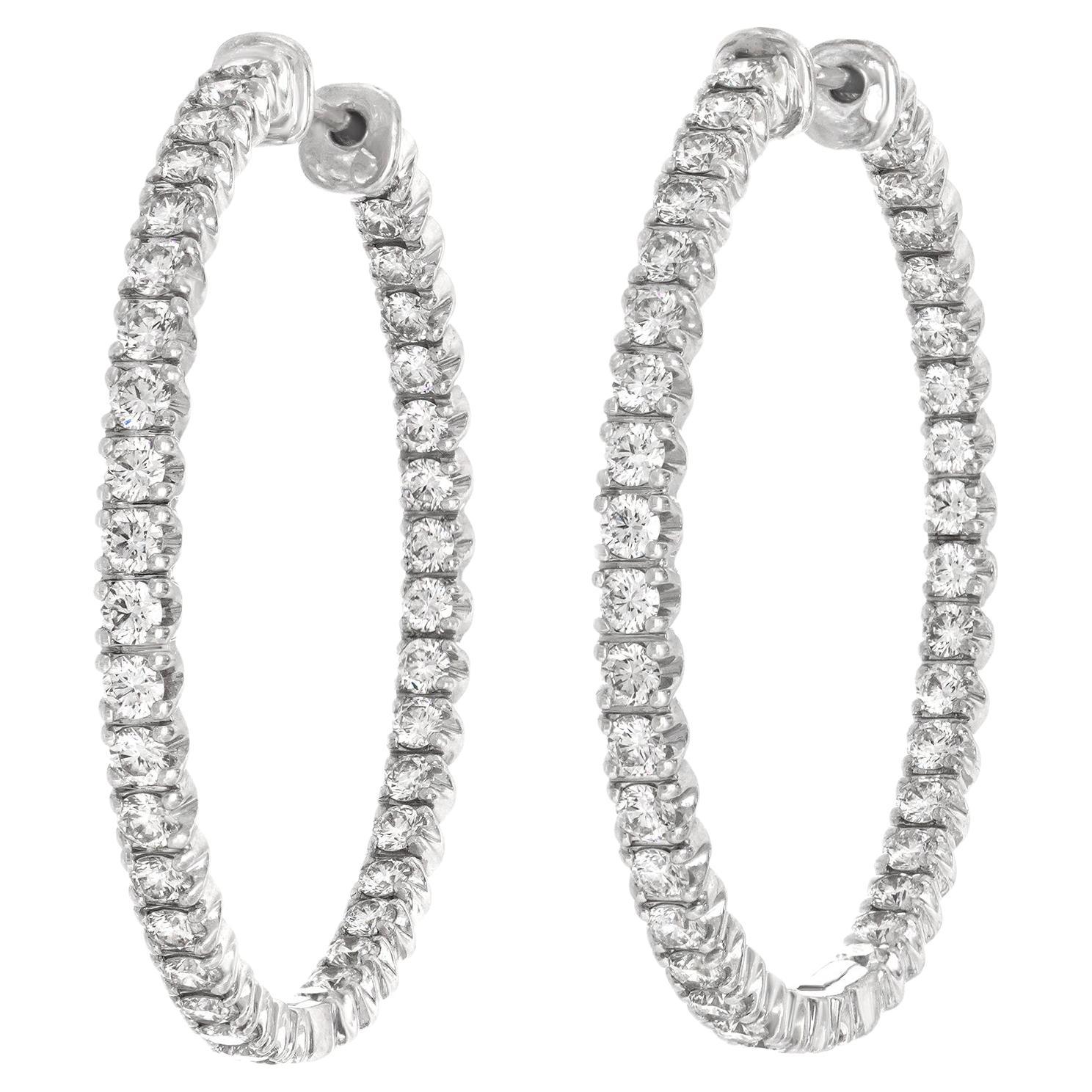 Tiffany & Co. Diamond-set Hoops