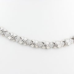 Tiffany & Co. Diamond Signature X Necklace