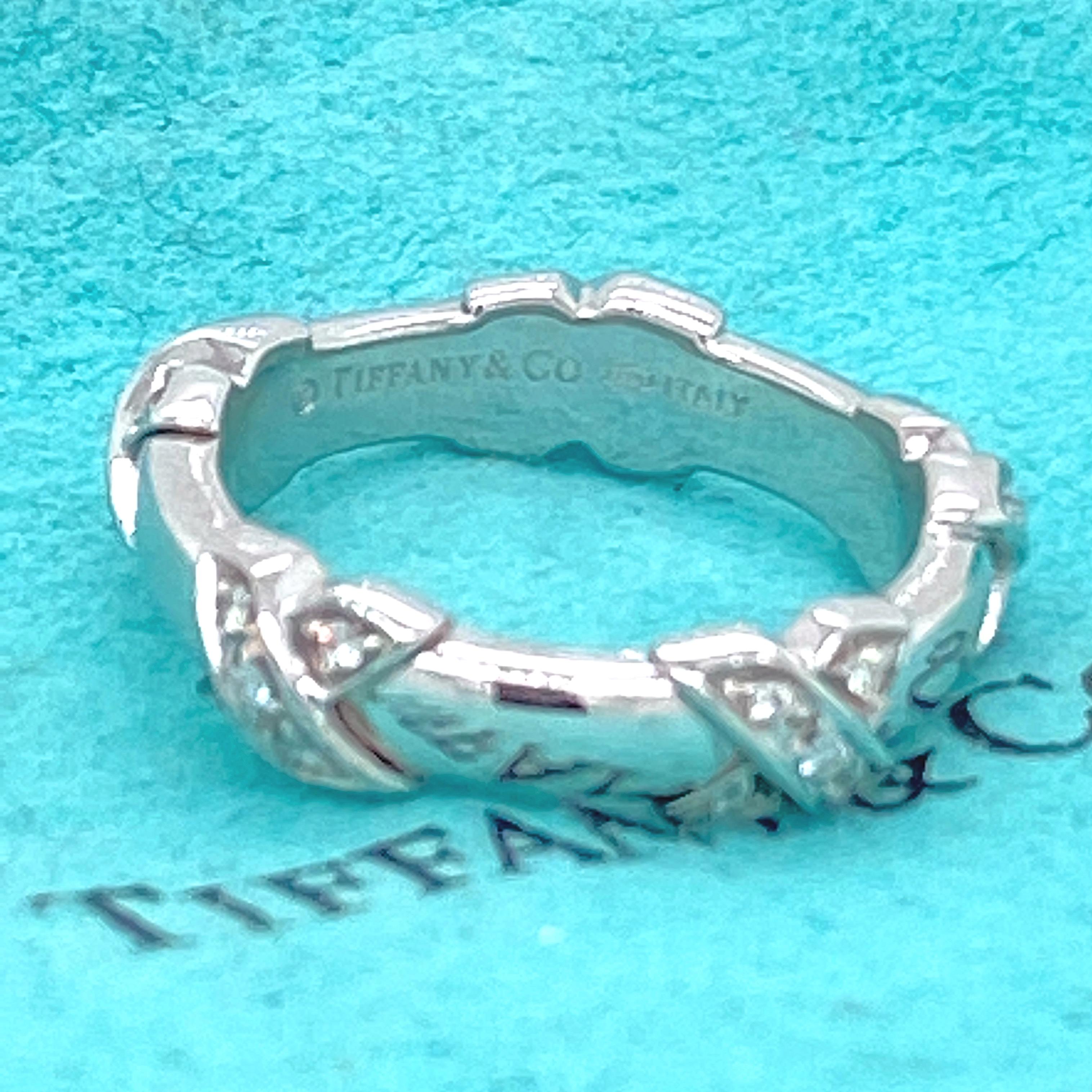 tiffany signature x ring