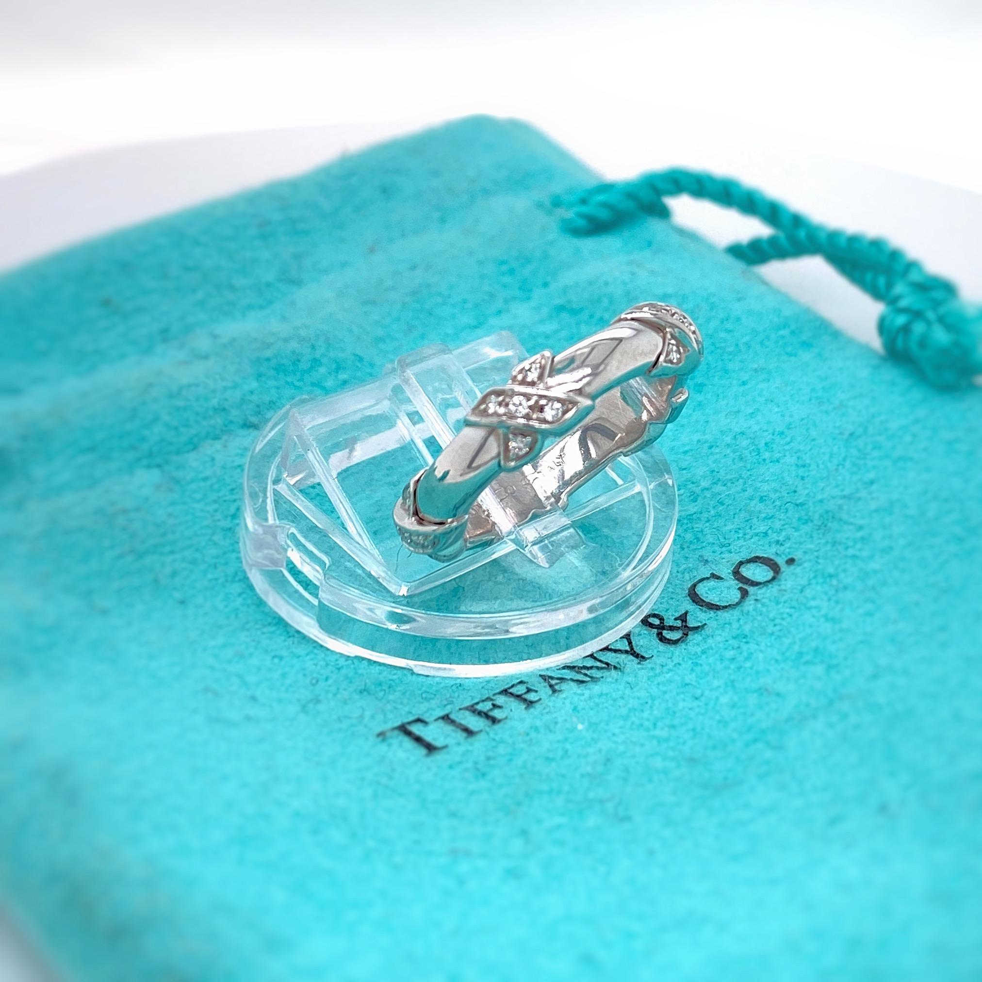 tiffany x ring