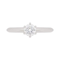 Tiffany & Co. Diamond Solitaire Engagement Ring