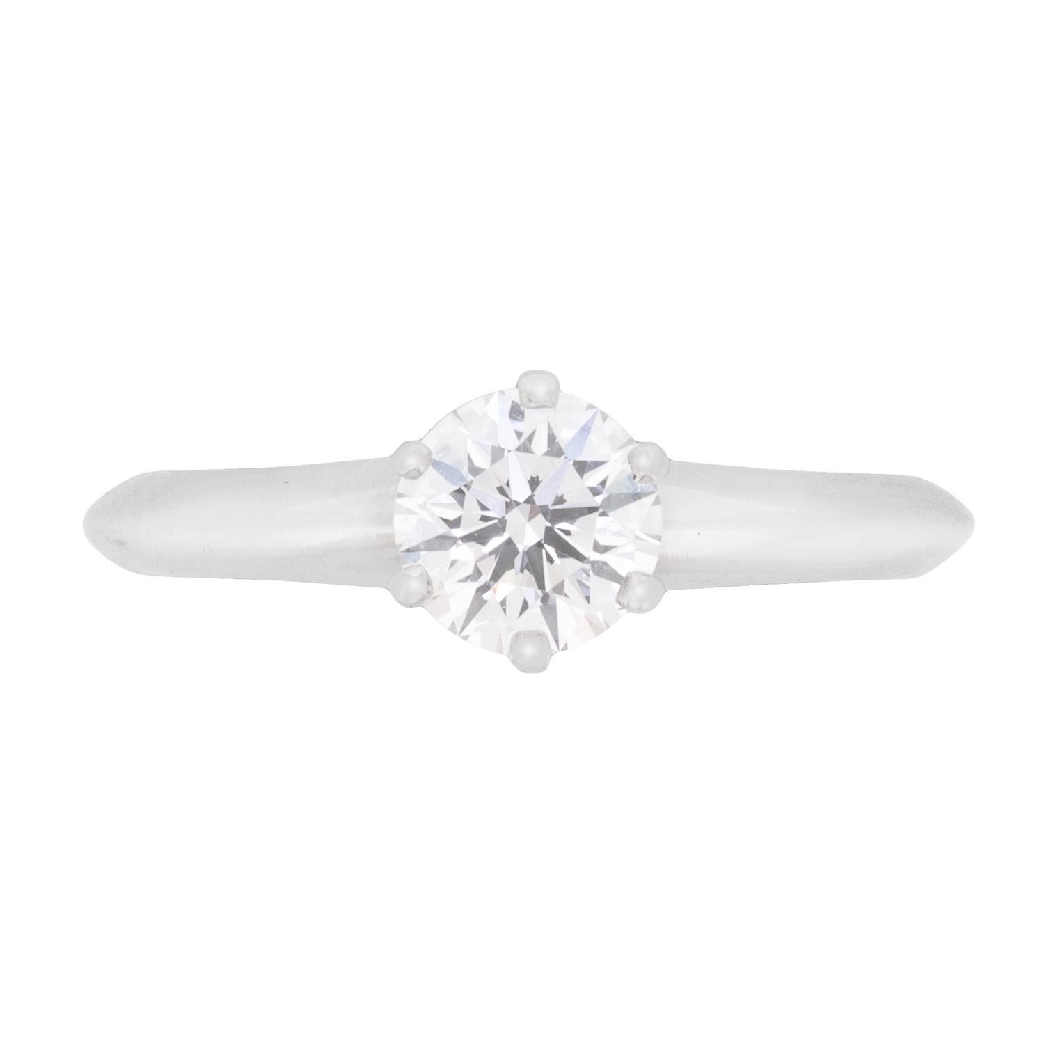 Tiffany & Co. Diamond Solitaire Engagement Ring