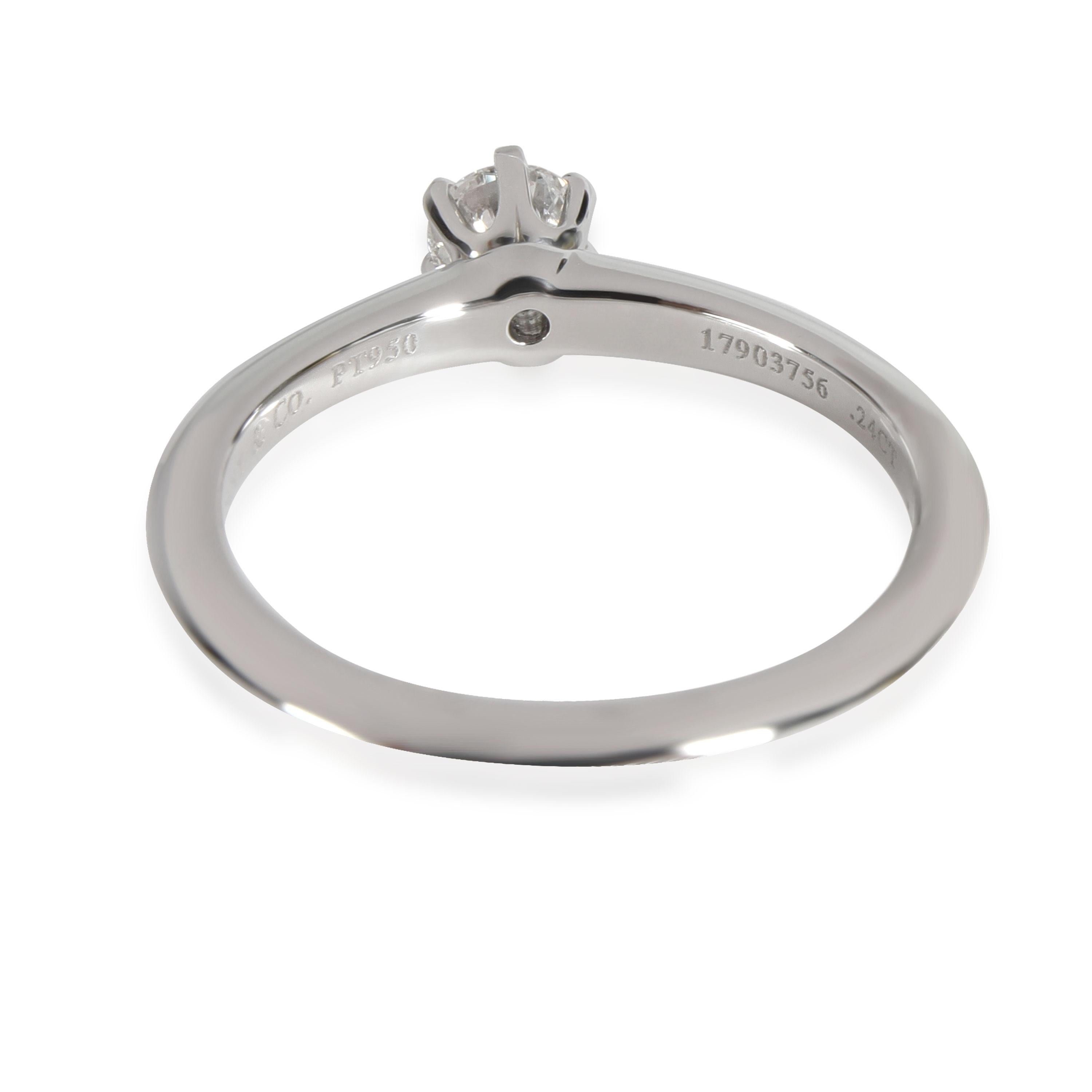Tiffany & Co. Diamond Solitaire Engagement Ring in Platinum G VS1 0.21 CTW

PRIMARY DETAILS
SKU: 112114
Listing Title: Tiffany & Co. Diamond Solitaire Engagement Ring in Platinum G VS1 0.21 CTW
Condition Description: Retails for 1,830 USD. In