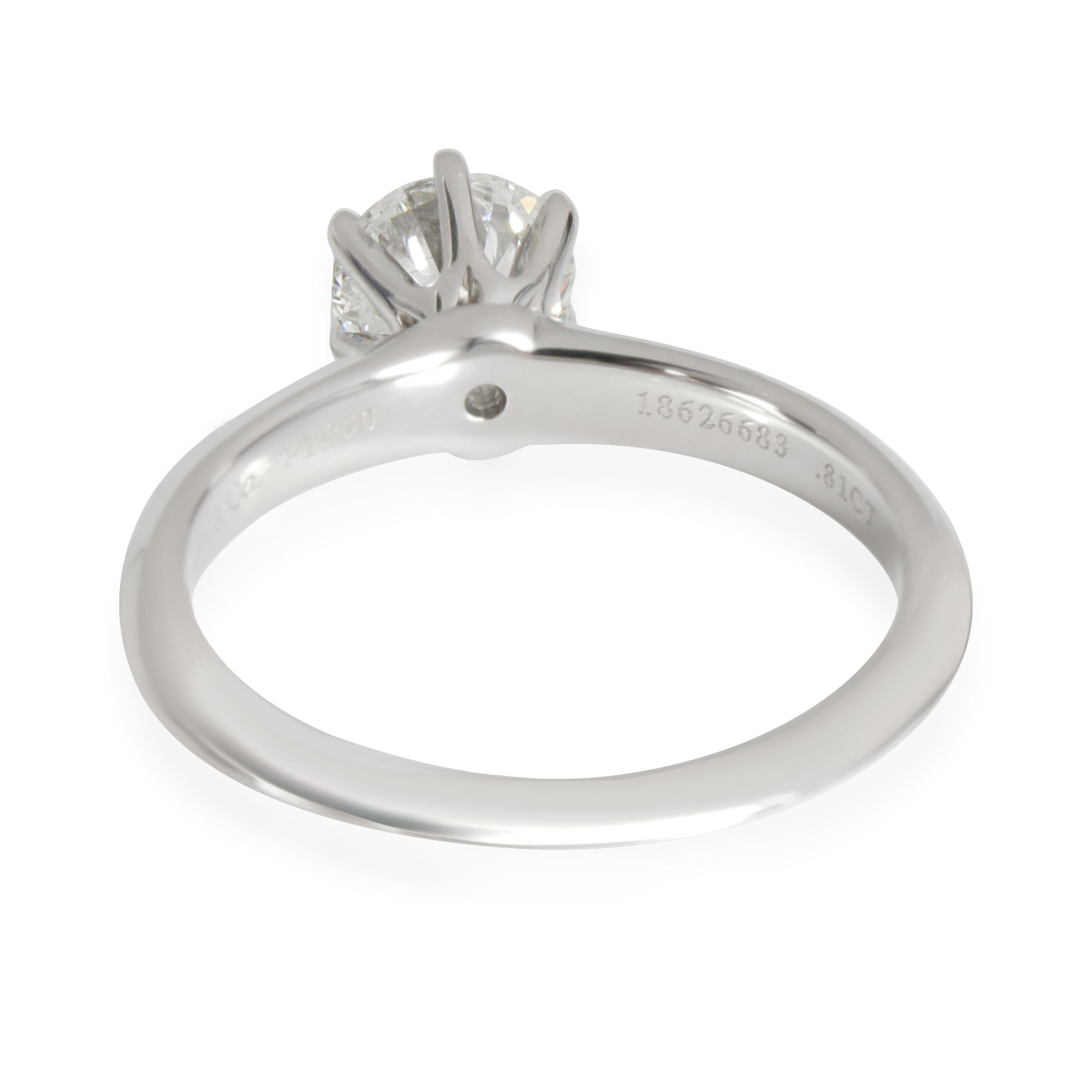 Tiffany & Co. Diamond Solitaire Engagement Ring Platinum I VVS1 0.81 CTW

PRIMARY DETAILS
SKU: 113290
Listing Title: Tiffany & Co. Diamond Solitaire Engagement Ring Platinum I VVS1 0.81 CTW
Condition Description: Retails for 9,200 USD. In excellent