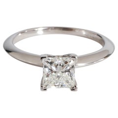 Tiffany & Co. Diamond Solitaire Ring in 950 Platinum G VVS1 1.08 CTW