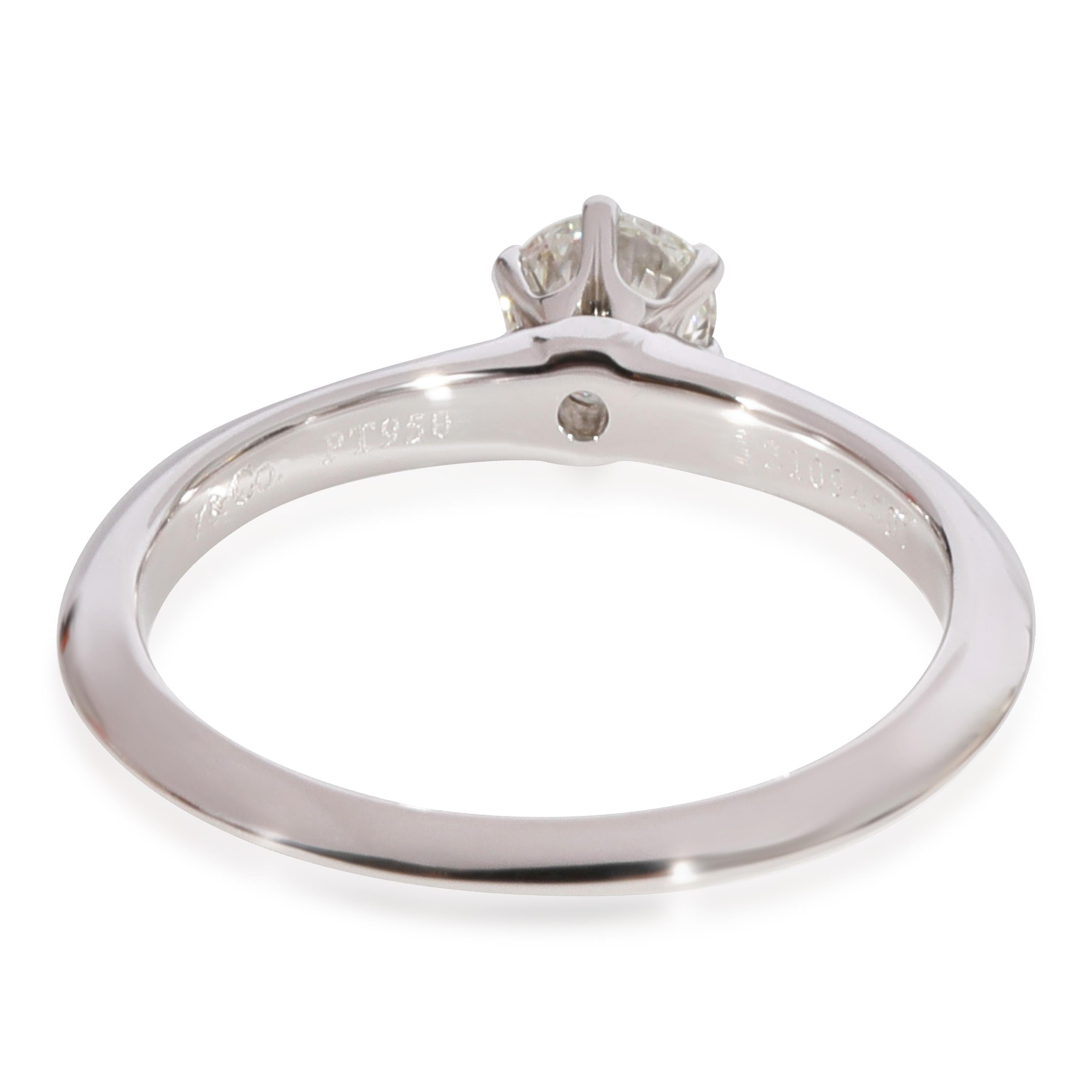 Tiffany & Co. Diamond Solitaire Ring in 950 Platinum I VVS1 0.31 CTW

PRIMARY DETAILS
SKU: 123649
Listing Title: Tiffany & Co. Diamond Solitaire Ring in 950 Platinum I VVS1 0.31 CTW
Condition Description: Retails for 2750 USD. In excellent condition
