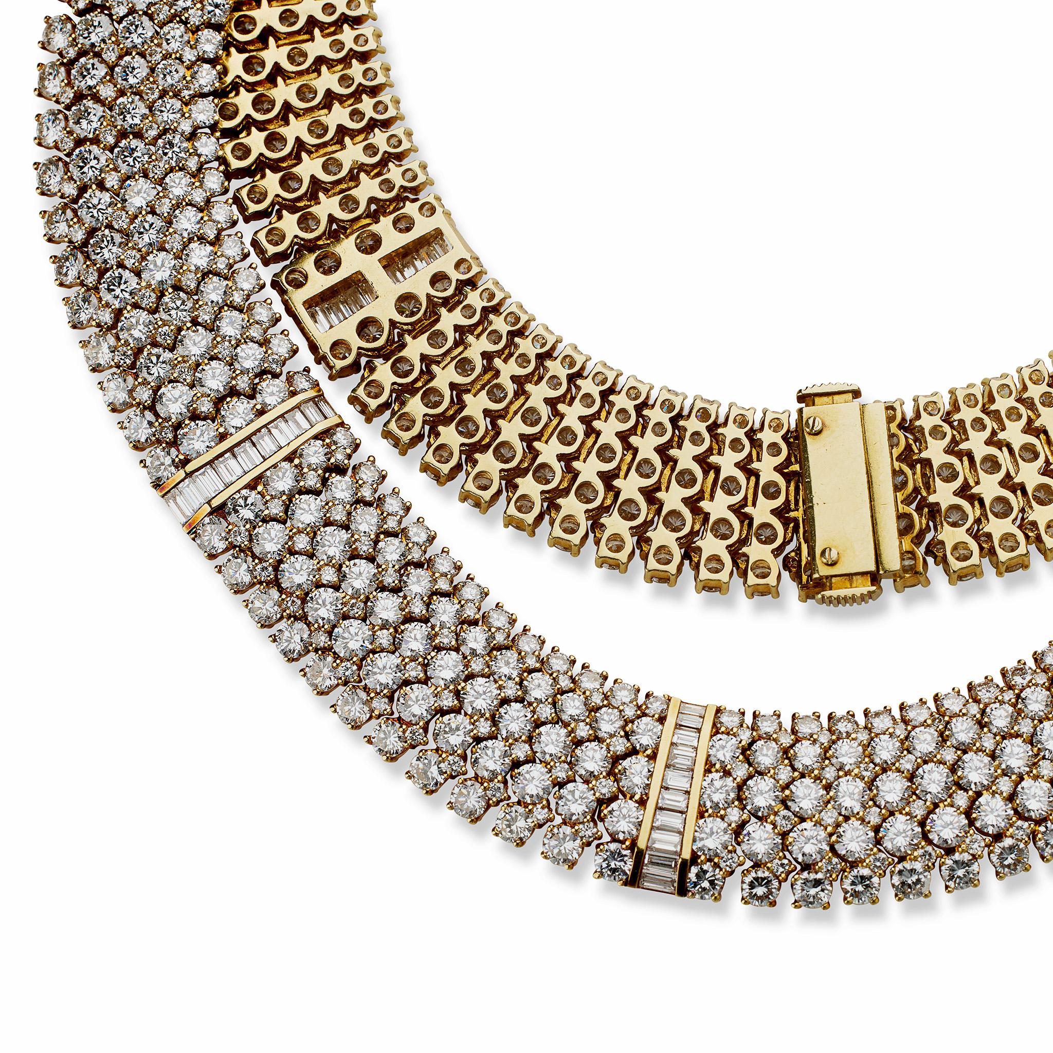 Tiffany & Co. Diamond Strap Necklace 1