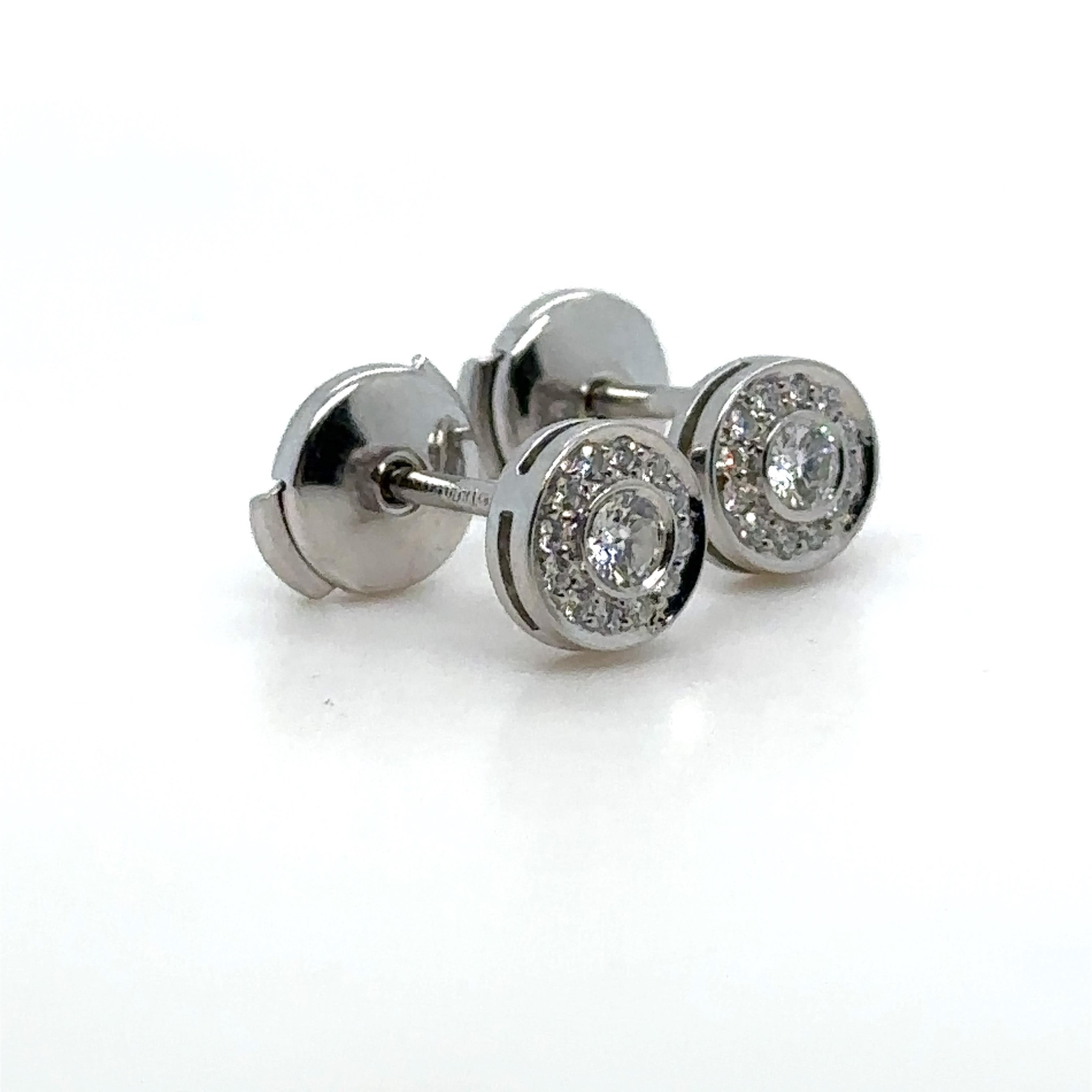 Women's Tiffany & Co Diamond Stud Earrings 0.50ct