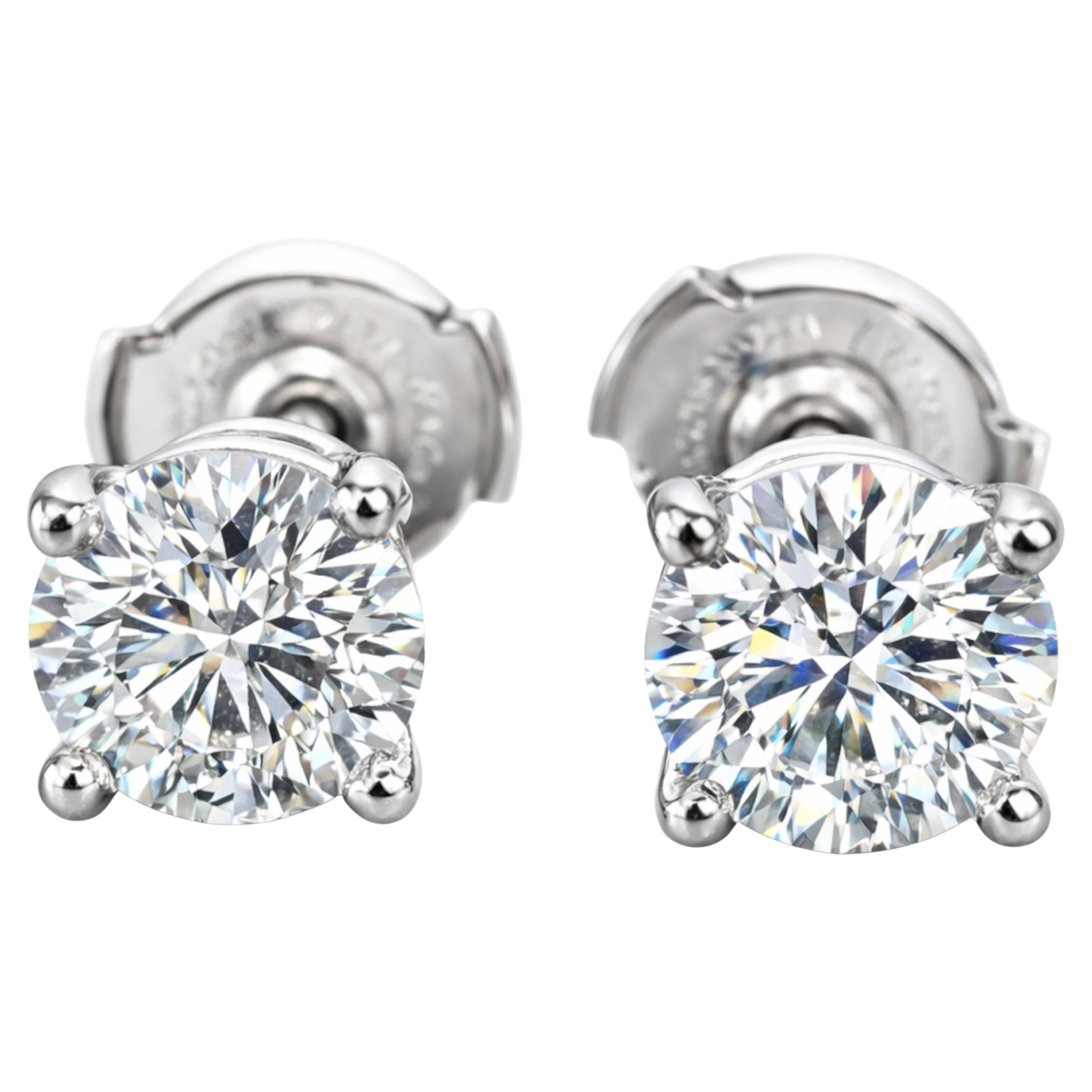 Tiffany 
Co. Orecchini con diamante in vendita