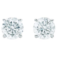 Tiffany 
Co. Boucles d
oreilles diamant en platine