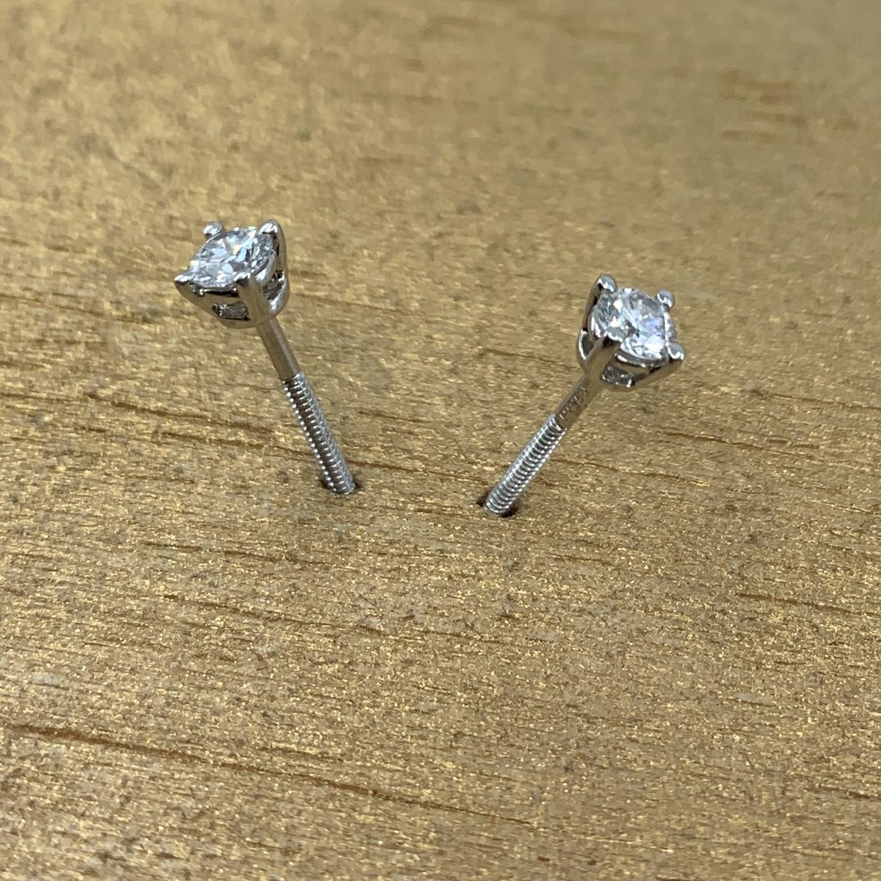tiffany double hinged pearl earrings