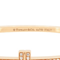 Tiffany & Co. Diamond 'Tiffany T' Bangle