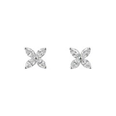 Tiffany & Co. Diamond Victoria Stud Earrings