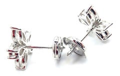 Tiffany & Co Diamond Victoria Mixed Cluster Large Platinum Earrings