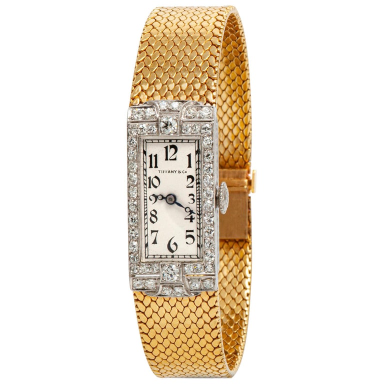 Tiffany and Co. Diamond Watch at 1stDibs