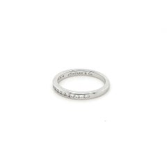 Alliance Tiffany & Co diamant .22 Taille J